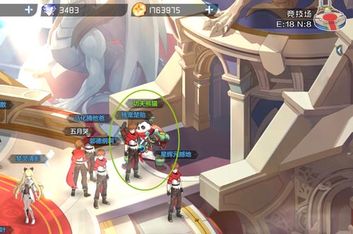 奥奇传说功夫熊猫在哪里