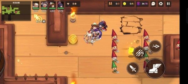 坎公骑冠剑寻找妖精四枚金币在哪