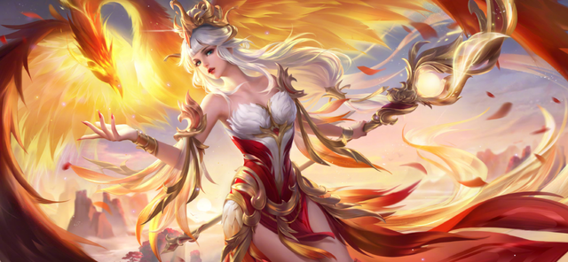 王者荣耀：凤凰于飞优化展示，两款凤凰返场