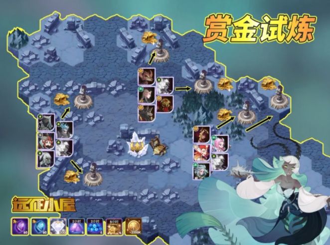 剑与远征狄塞拉试炼之地路线怎么选