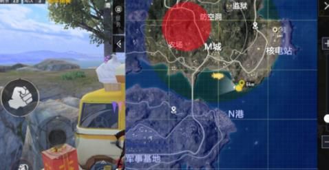 和平精英m城爱心石在什么地方？m城爱心石打卡拍照点位置介绍[多图]图片2