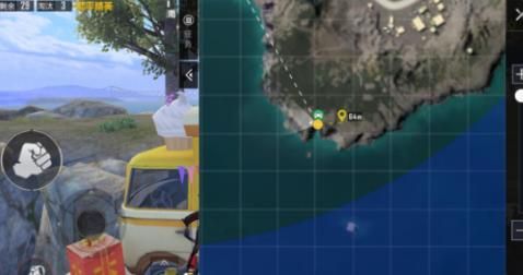 和平精英m城爱心石在什么地方？m城爱心石打卡拍照点位置介绍[多图]图片3