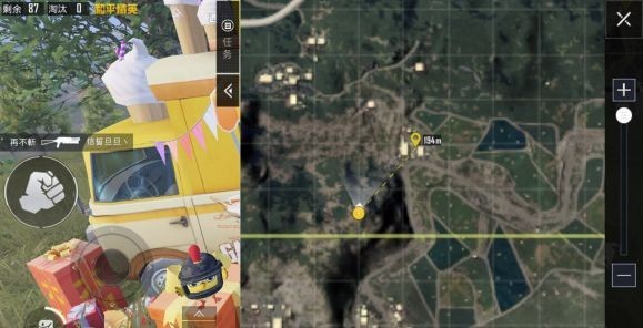 和平精英矿场双生树在什么地方？矿场双生树打卡拍照点位置介绍[多图]图片2