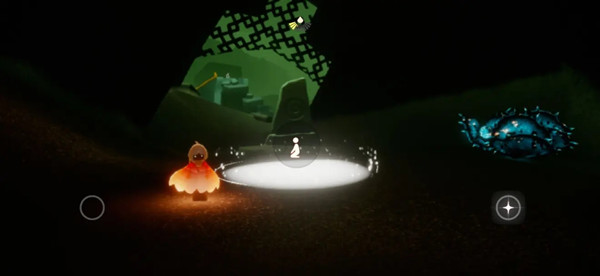 光遇5.31边陲荒漠的神庙里冥想在什么地方？5.31边陲荒漠的神庙里冥想位置介绍[多图]图片2