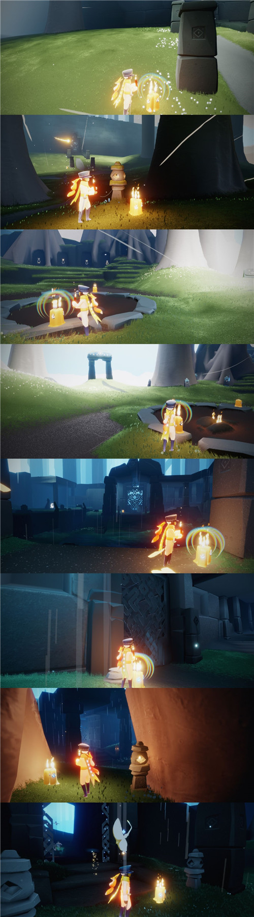 光遇小王子季季节蜡烛位置汇总，全地图季节蜡烛位置图文一览[多图]图片2