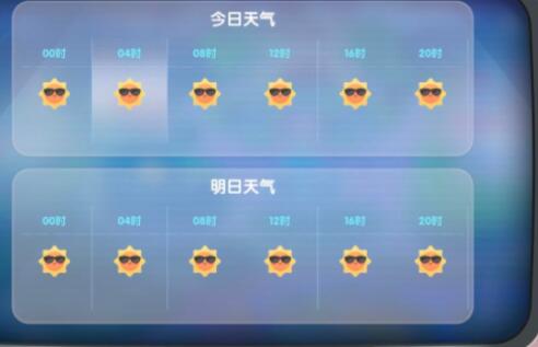 摩尔庄园手游天气预报在哪里看？