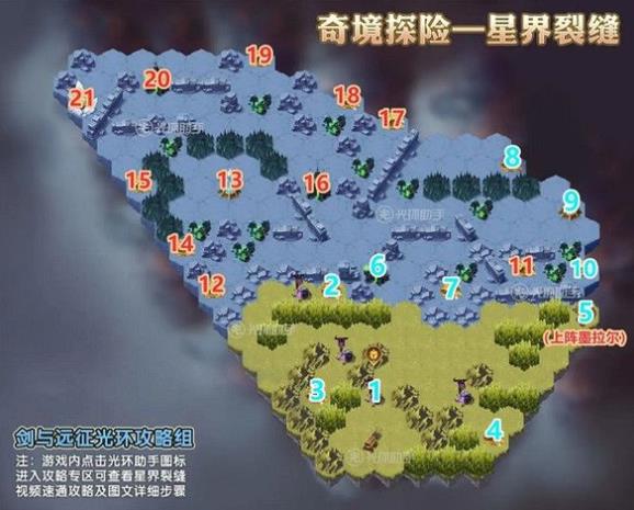 剑与远征星界裂缝怎么通关？