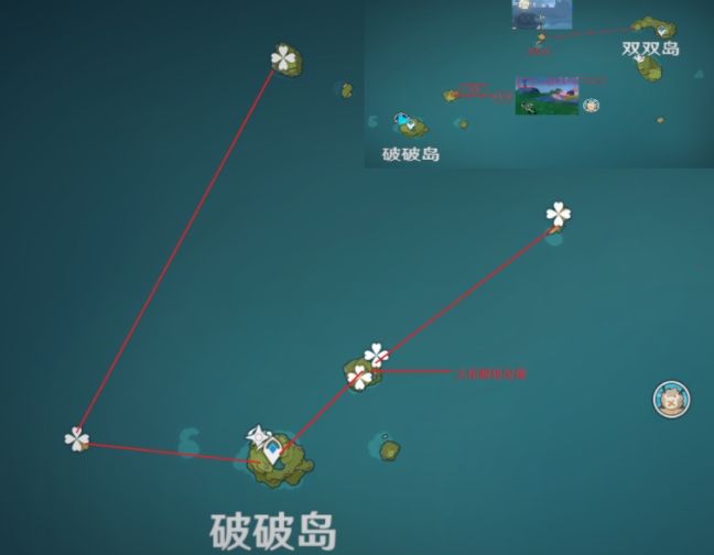 原神海岛宝箱位置大全，海岛全宝箱收集位置坐标图文汇总[多图]图片1
