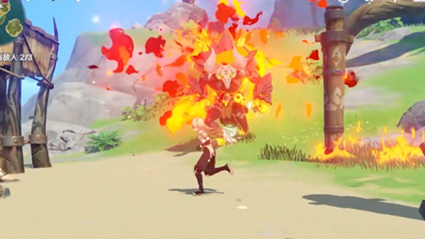 原神怎么打羽球？羽球爆弹玩法介绍攻略[多图]图片2