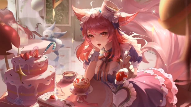 王者荣耀妲己新版女仆咖啡造型和特效官宣