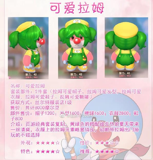 摩尔庄园手游可爱拉姆套装获取攻略