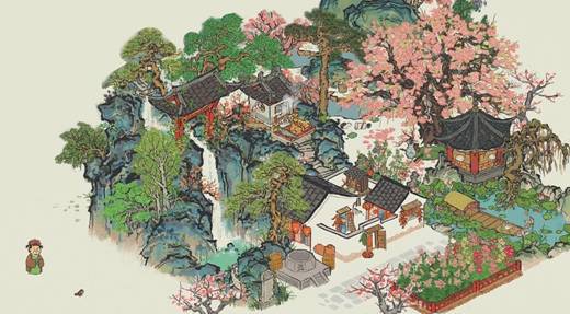 江南百景图桃林茅屋在哪里?桃林茅屋解锁进入方法图片1