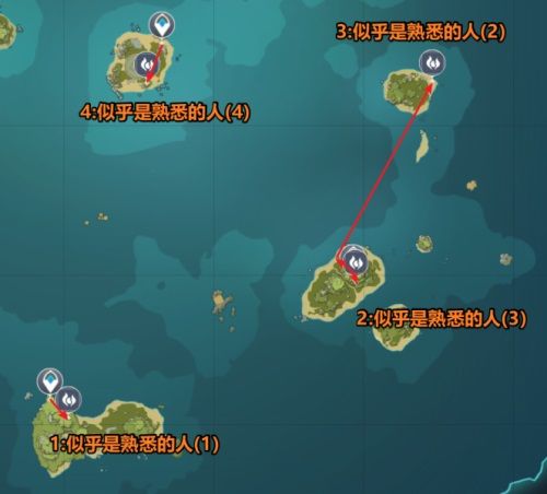 原神6月14日回声海螺位置一览：回声轻叙第三阶段回声海螺位置坐标分享[多图]图片1