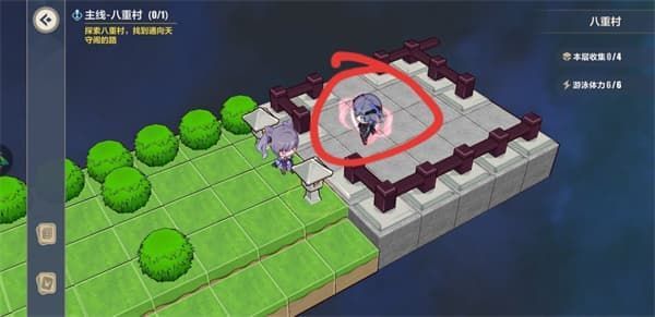 崩坏3异世行记八重村怎么过？八重村主线支线任务及宝箱树莓收集攻略[多图]图片2