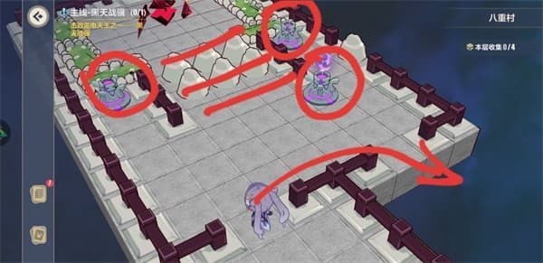 崩坏3异世行记八重村怎么过？八重村主线支线任务及宝箱树莓收集攻略[多图]图片20