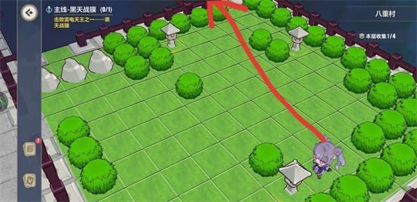 崩坏3异世行记八重村怎么过？八重村主线支线任务及宝箱树莓收集攻略[多图]图片23