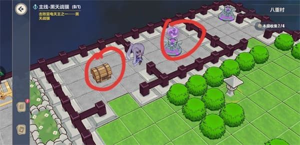 崩坏3异世行记八重村怎么过？八重村主线支线任务及宝箱树莓收集攻略[多图]图片27