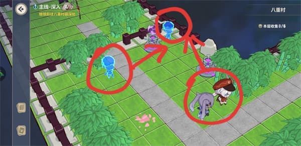 崩坏3异世行记八重村怎么过？八重村主线支线任务及宝箱树莓收集攻略[多图]图片33