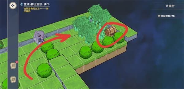 崩坏3异世行记八重村怎么过？八重村主线支线任务及宝箱树莓收集攻略[多图]图片37