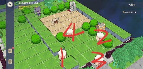 崩坏3异世行记八重村怎么过？八重村主线支线任务及宝箱树莓收集攻略[多图]图片39