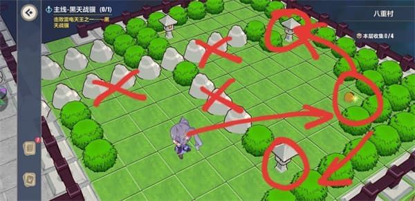 崩坏3异世行记八重村攻略大全，八重村主线/支线任务及宝箱全收集图文汇总[多图]图片22