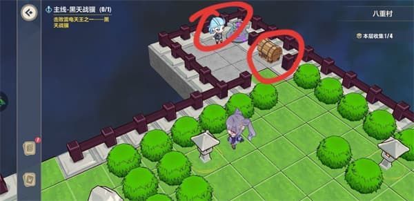 崩坏3异世行记八重村攻略大全，八重村主线/支线任务及宝箱全收集图文汇总[多图]图片24