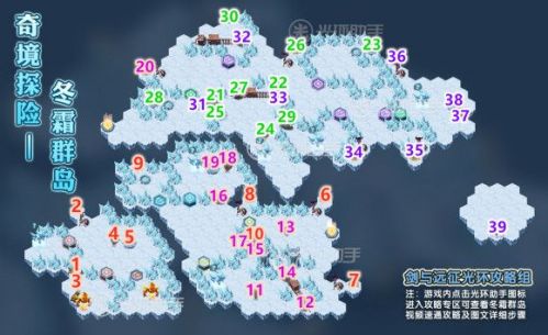 剑与远征冬霜群岛怎么通关？