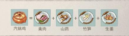 江湖悠悠汽锅鸡食谱攻略