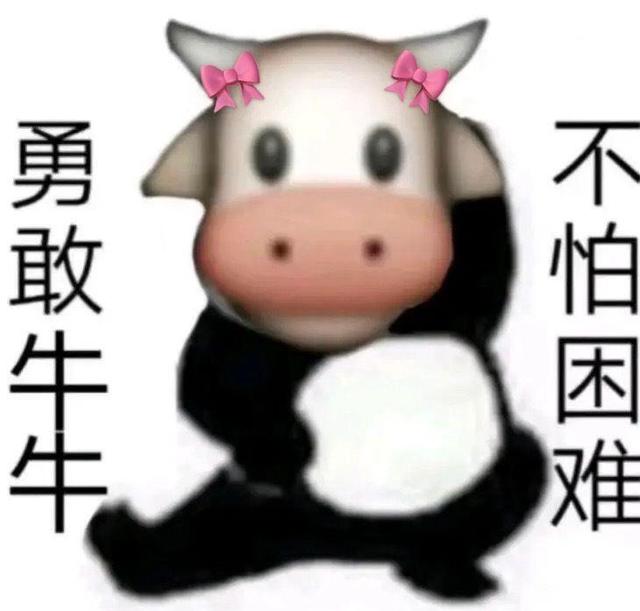 勇敢牛牛不怕困难是什么梗？