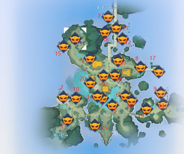 梦幻新诛仙怕水的小水牛位置在哪？