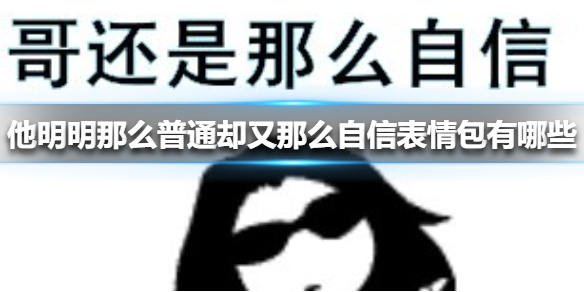 他明明那么普通却又那么自信表情包分享