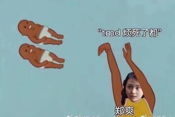 抖音郑爽代孕弃养表情包分享