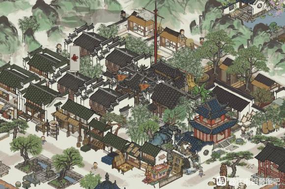 江南百景图徽州府家祠布局图：徽州府开荒资源分配和布局方案推荐[多图]图片5