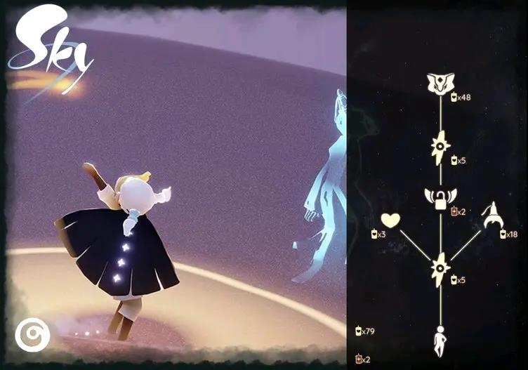 光遇7.8复刻先祖位置在哪里？2021年7月8日复刻先祖位置汇总[多图]图片2