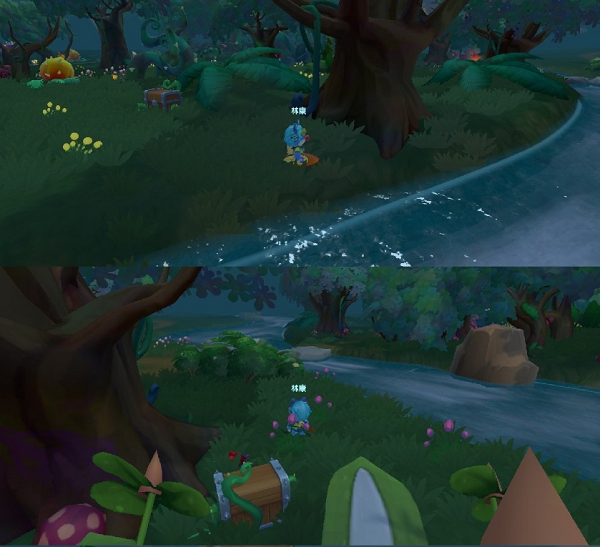 摩尔庄园手游黑森林地图宝箱位置一览