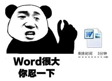 word很大你忍一下含义表情包分享