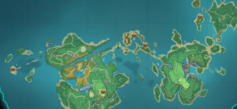 原神稻妻地图宝箱位置大全 稻妻194个宝箱分布位置图文一览图片8