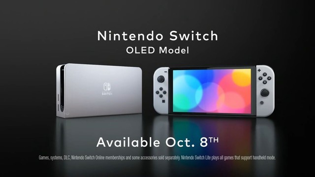 OLED版Switch亮相 硬件配置未升级