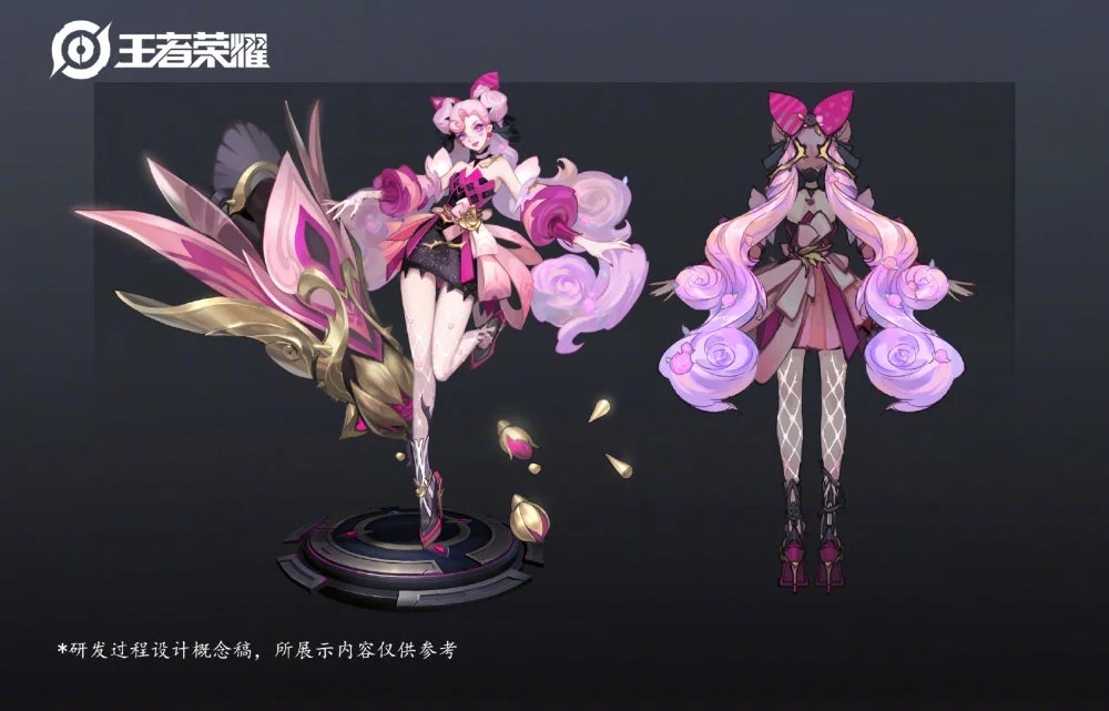 王者荣耀蔷薇之心优化后好看吗？2021蔷薇之心优化方案海报对比[多图]图片2