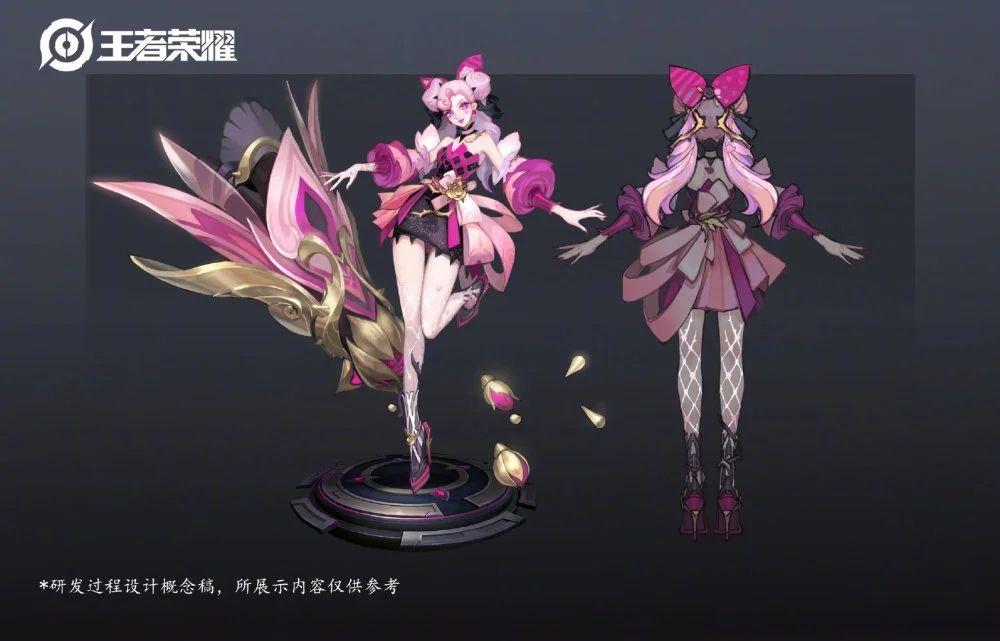 王者荣耀蔷薇恋人优化后海报