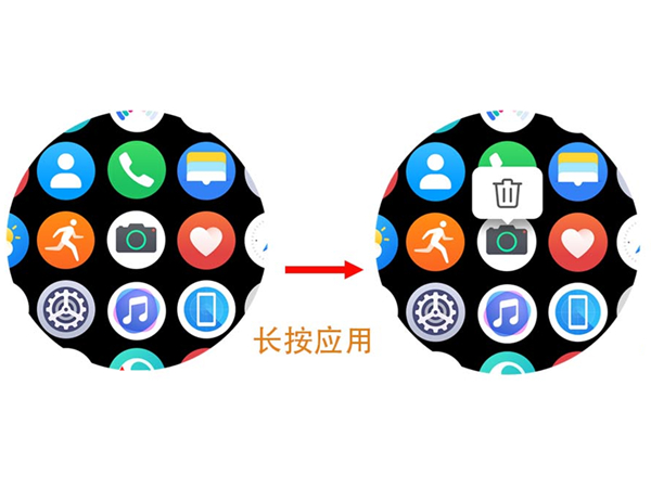 华为watch3pro怎么卸载软件