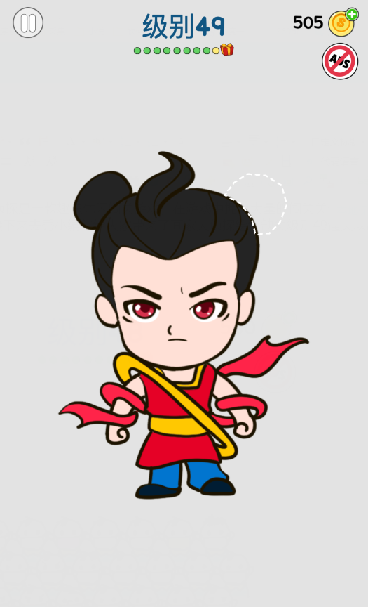 画家大侦探绘制缺失级别49通关攻略