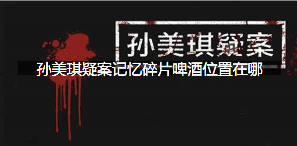 孙美琪疑案记忆碎片啤酒位置在哪