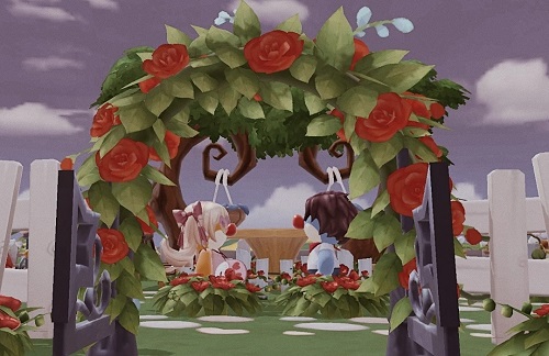 摩尔庄园2021七夕花园设计图大全：七夕花园设计方案分享[多图]图片1