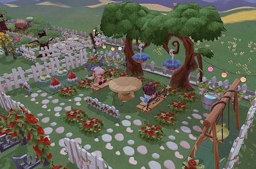 摩尔庄园2021七夕花园设计图大全：七夕花园设计方案分享[多图]图片3