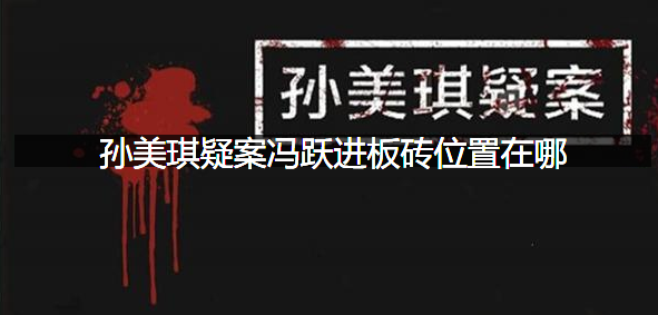 孙美琪疑案冯跃进板砖位置在哪