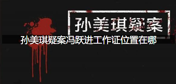 孙美琪疑案冯跃进工作证位置在哪