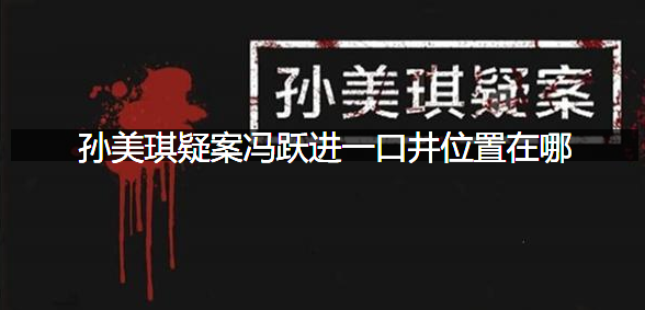 孙美琪疑案冯跃进一口井位置在哪