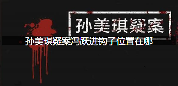 孙美琪疑案冯跃进钩子位置在哪