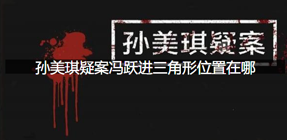 孙美琪疑案冯跃进三角形位置在哪